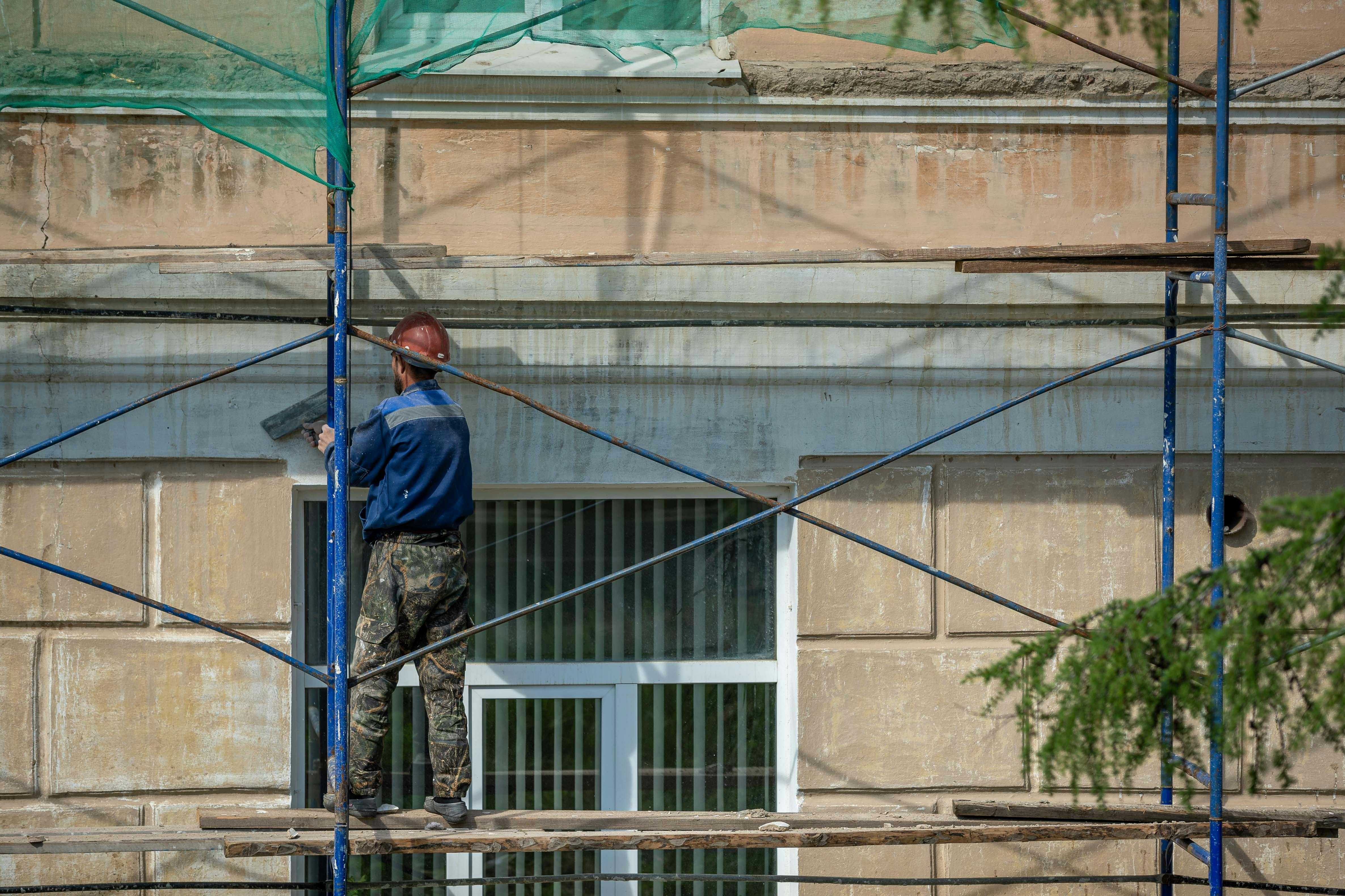 Building facade renovation
